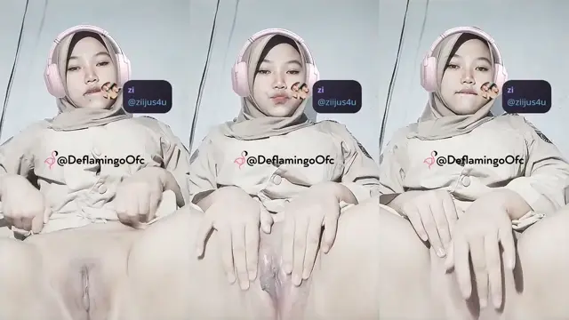 Hijab Zieya ABG SMA Pramuka Colmek Pakai Rexona