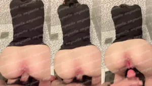 Pantat Mulus Ngentot di Toilet Hotel Sampai Crot