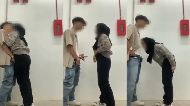 Jilbab Cantik Baby Ngentot Di Tangga Darurat Apart